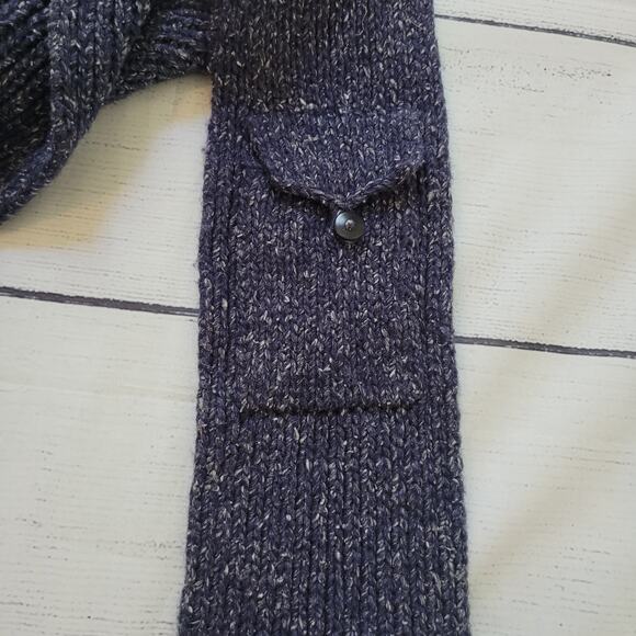 Ande Wear One Size Snowman Hat Scarf Hand Warmer Combo Wool Blend Winter - Picture 5 of 6